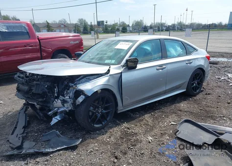 2024 Honda Civic Sport z USA, uszkodzony, nr VIN 2HGFE2F59RH549913